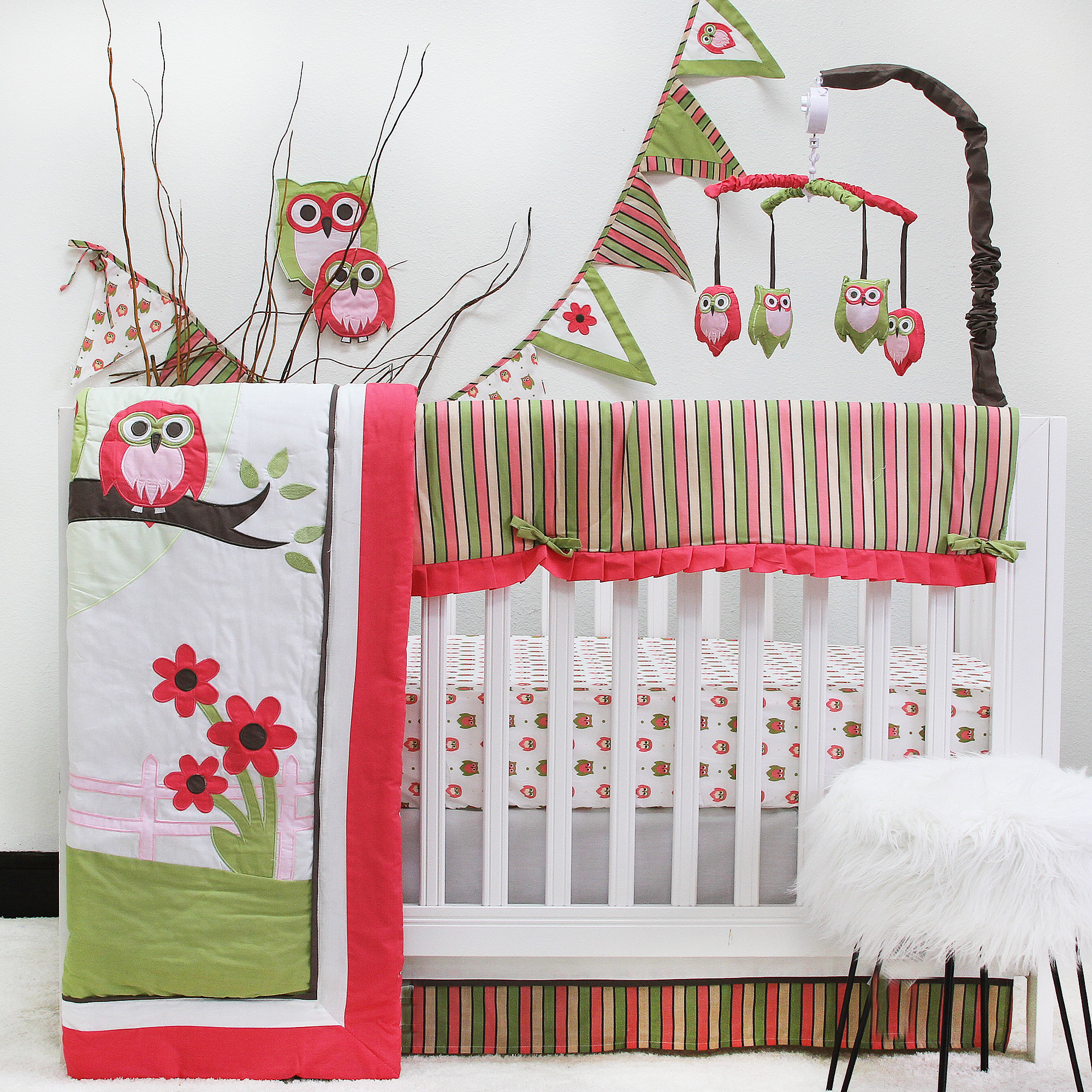 Viv + Rae Natasha Owl 10 Piece Crib Bedding Set & Reviews Wayfair